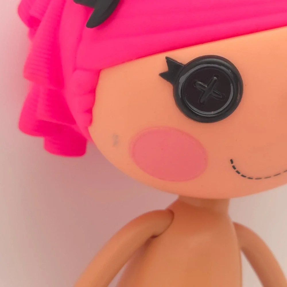 Lalaloopsy Confetti Carnivale Doll Pink Hair Button Eyes Whimsical 2021  Kidcore